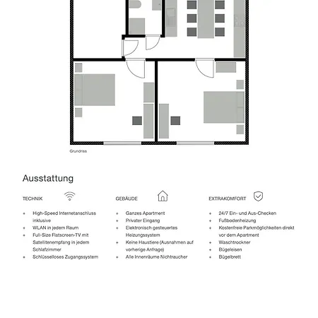 Apartment Zehnthof2a Wh02 Og - 2 Sz, 4 Betten
